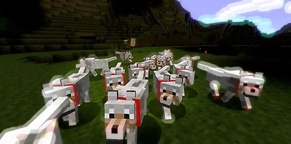 How to get a dog in Minecraft