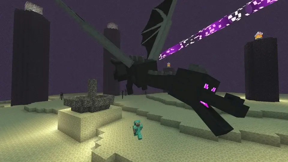 End Dragon Mobs in Minecraft